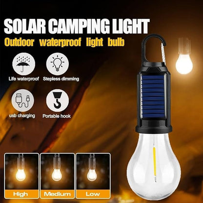 Cilifer®Solar Tent Lights USB Rechargeable Led Camping Lantern