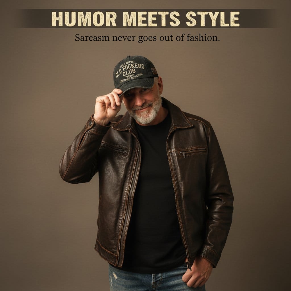 Cilifer® Vintage Cotton Baseball Cap🧢Bold Embroidery & American Flag Patch 😎Representing a distinctive and rebellious style & Ideal Gift🎁