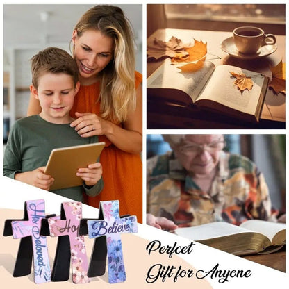 Cilifer® Magnetic Cross Bookmarks Gifts for Bible Study. Readers. Teachers. Students🌸✝️