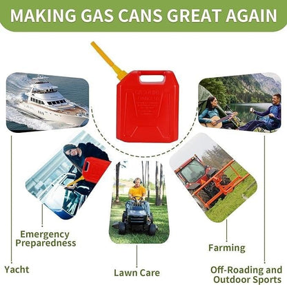 Cilifer®Upgraded Replacement Gas Can Spout with Flexible Nozzle. Fit for Most 1/2/5/10 Gal Can