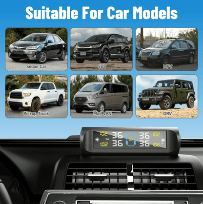 Cilifer®Solar Powered Tire Pressure Monitoring System-2