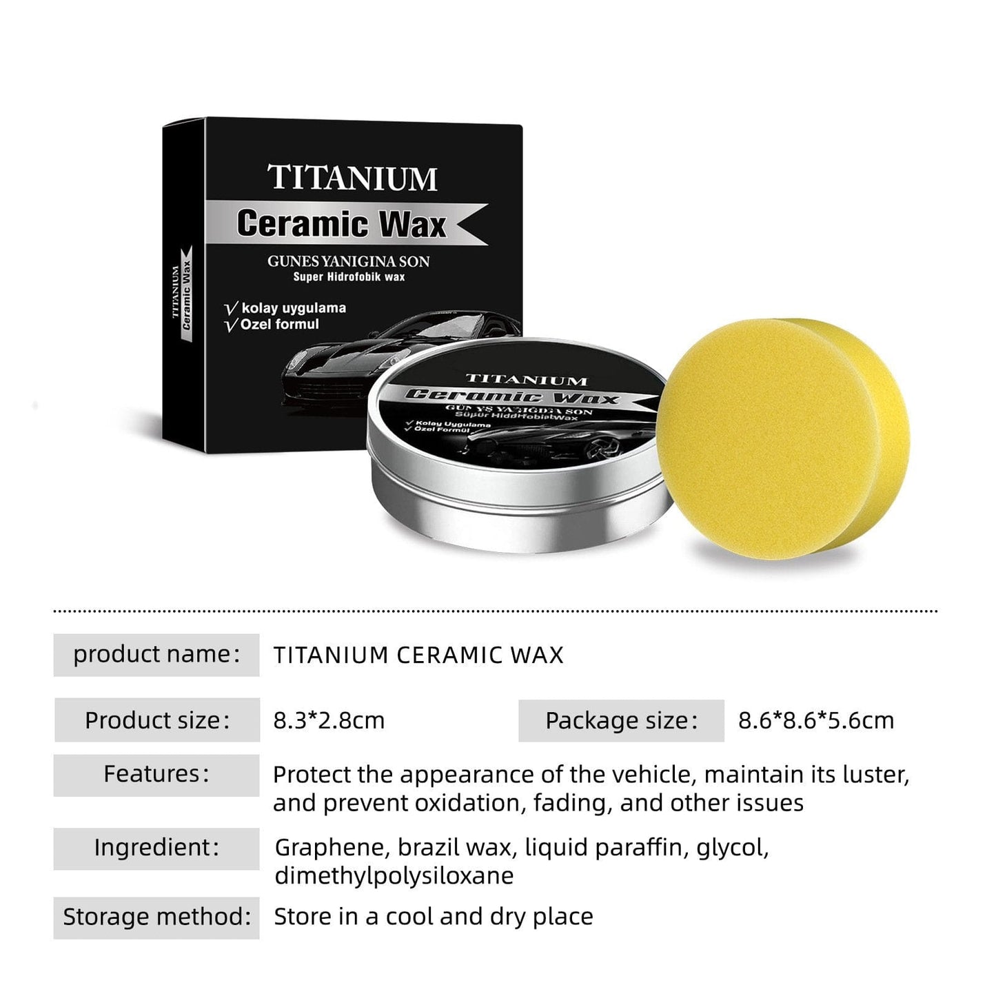 Cilifer® Titanium Ceramic Wax Cream