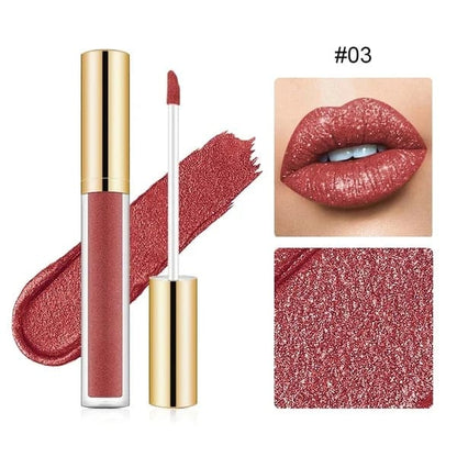 Luhaka®Metallic Liquid Diamond Glitter Lipstick