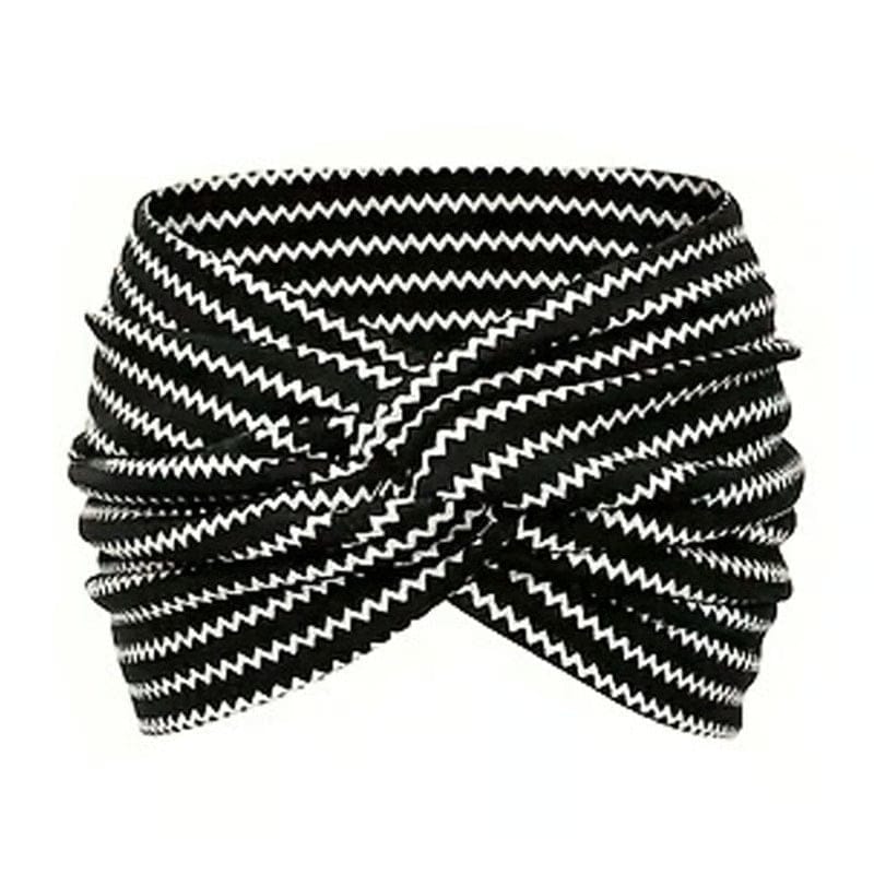 Cilifer®Printed cross yoga headband