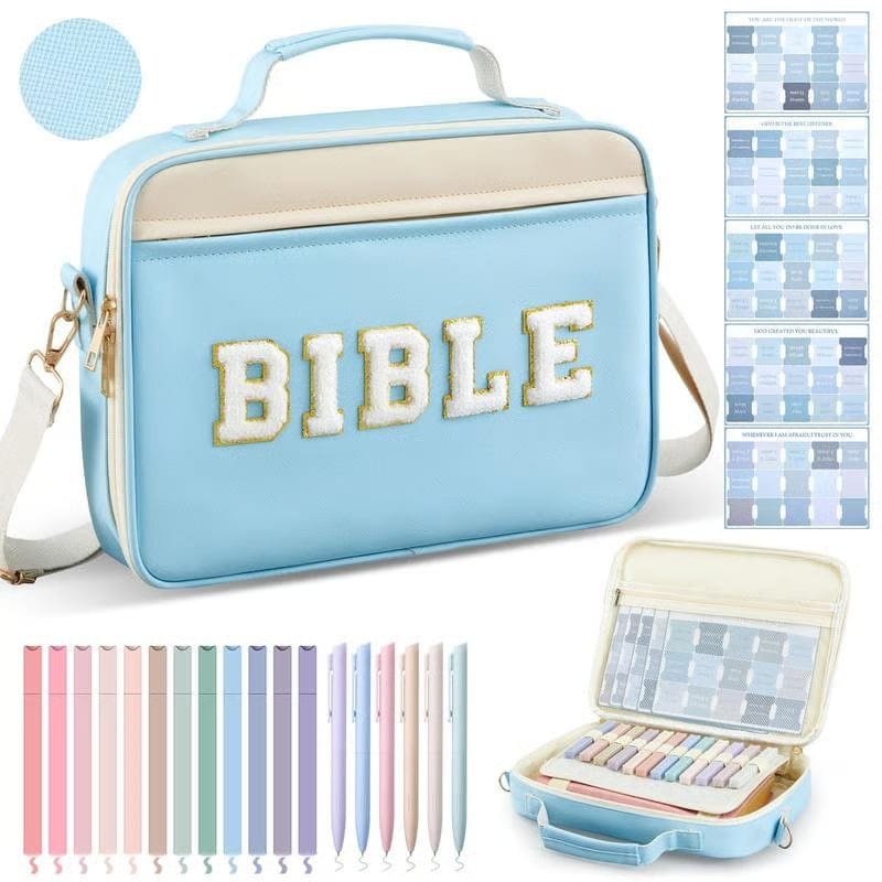 Cilifer®Pretty Bible Bag for Women - Ideal for Church & Gifting!