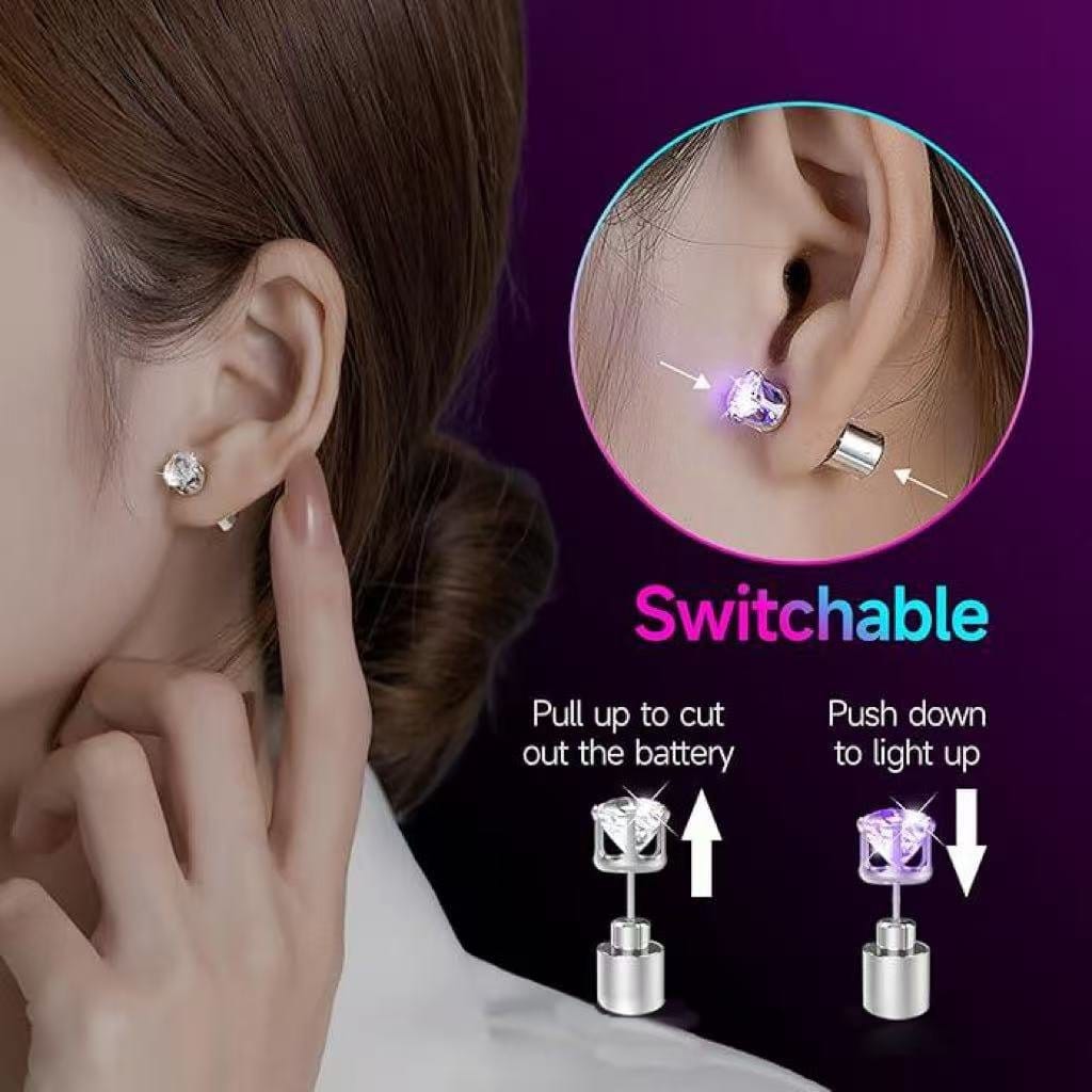 Cilifer® Christmas Early Discount✨LED Earrings. Light Up Stud Earrings
