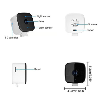 🔥 Crystal-clear security camera 🎥 Colour Night Vision 🌙 24/7 Recording & Smart Alerts 🚨 Easy Install! 🔒
