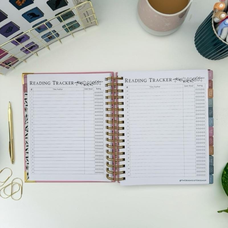Cilifer®Reading Planner for Book Lovers(✨Hardcover)