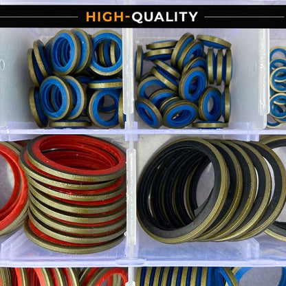 Cilifer®100pcs/ 245pcs Assorted Sealing Gasket Set 01