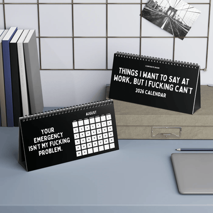 Cilifer®2026 Things I Want To Say At Work Desk Calendar