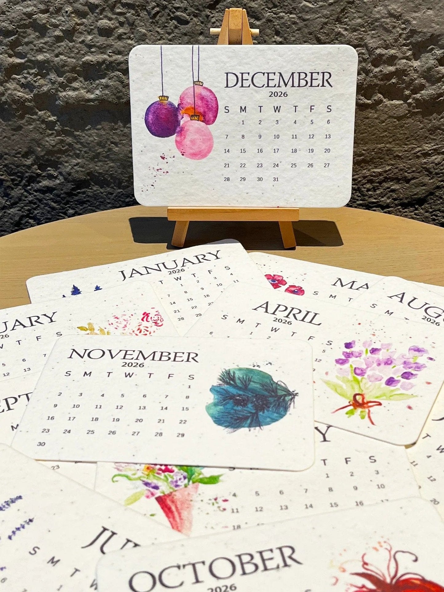 ✨New Arrivals🌱Eco-Friendly Plantable Love Seed Calendar 2026