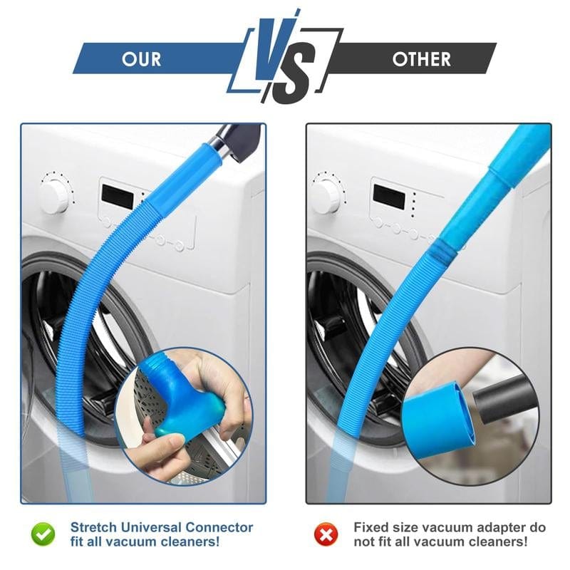 Cilifer® Dryer Vent Cleaner Kit Dryer Lint Vacuum Attachment with Stretch Universal Connector