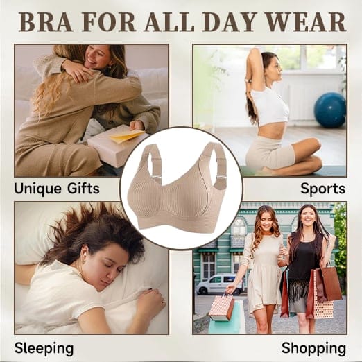 Cilifer®🎁Buy 1 Get 3 Packs🔥Super Firming Wire-Free Bra All-Day Comfort No More Sagging (3-Pack Value Set)