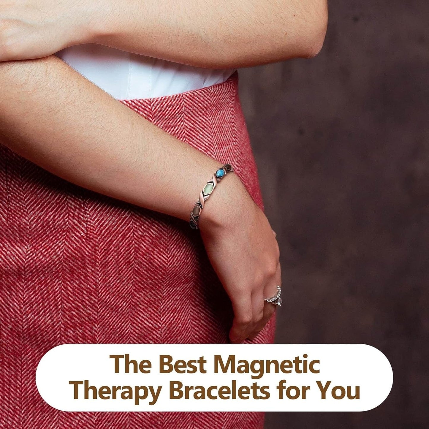 CZTICLE®🚀 Fresh Week Fresh Discounts 60% OFF- Pure Solid Copper Magnetic Bangle for Women