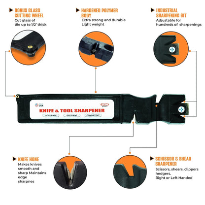 Cilifer®All-in-One Professional Knife and Tool Sharpener