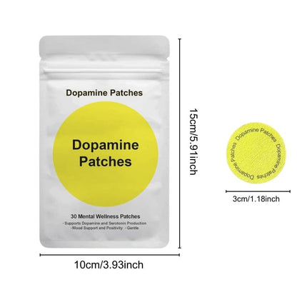 Cilifer®✨Dopamine Patches – Natural Mood & Focus Support |🌞 Boost mood. focus & motivation ⏳ All-day. steady release 🚫 No jitters. no caffeine crash