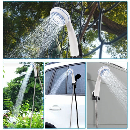Cilifer®Portable Camping Shower with Adjustable Flow – For Easy & Convenient Outdoor Cleaning!