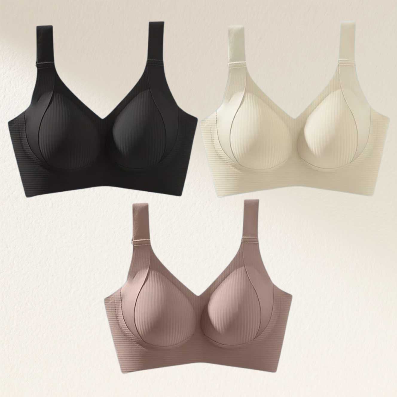 Cilifer®🎁Buy 1 Get 3 Packs🔥Super Firming Wire-Free Bra All-Day Comfort No More Sagging (3-Pack Value Set)