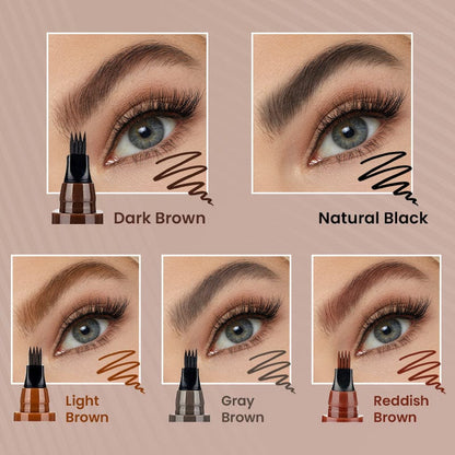 LUHAKA®🎁Buy 1 Get 1 Free🔥Waterproof Four-tip Beard and Eyebrow Pen✨