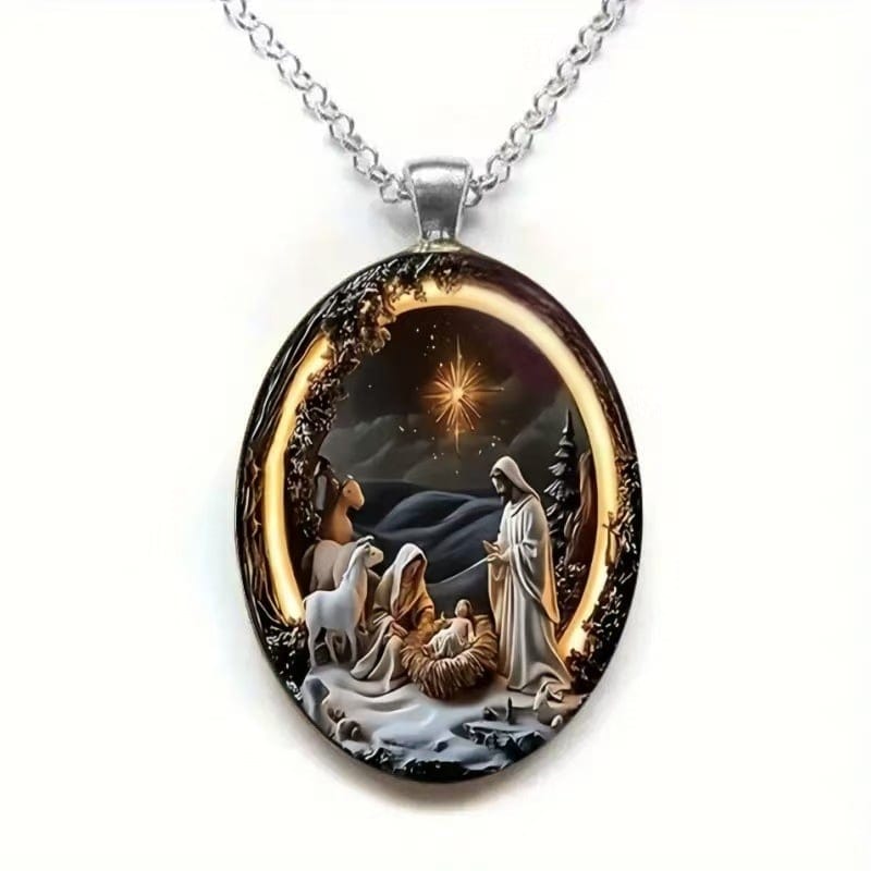 Cilifer®Christmas Nativity Pendant - Faithfulm Anniversary Limited
