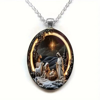 Cilifer®Christmas Nativity Pendant - Faithfulm Anniversary Limited