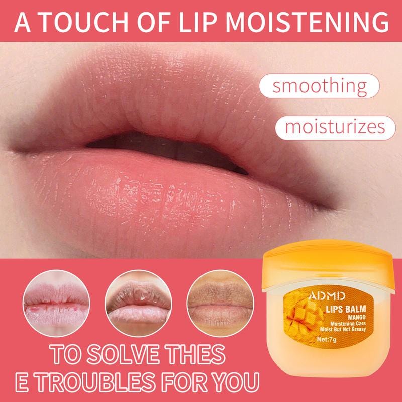 Luhaka®8Pcs Fruit Flavored Lip Care Set 🍓: Glosses + Night Balms + Colorless Lipsticks + Moisturizing Masks – Perfect Party & Seasonal Gifts! 🎉