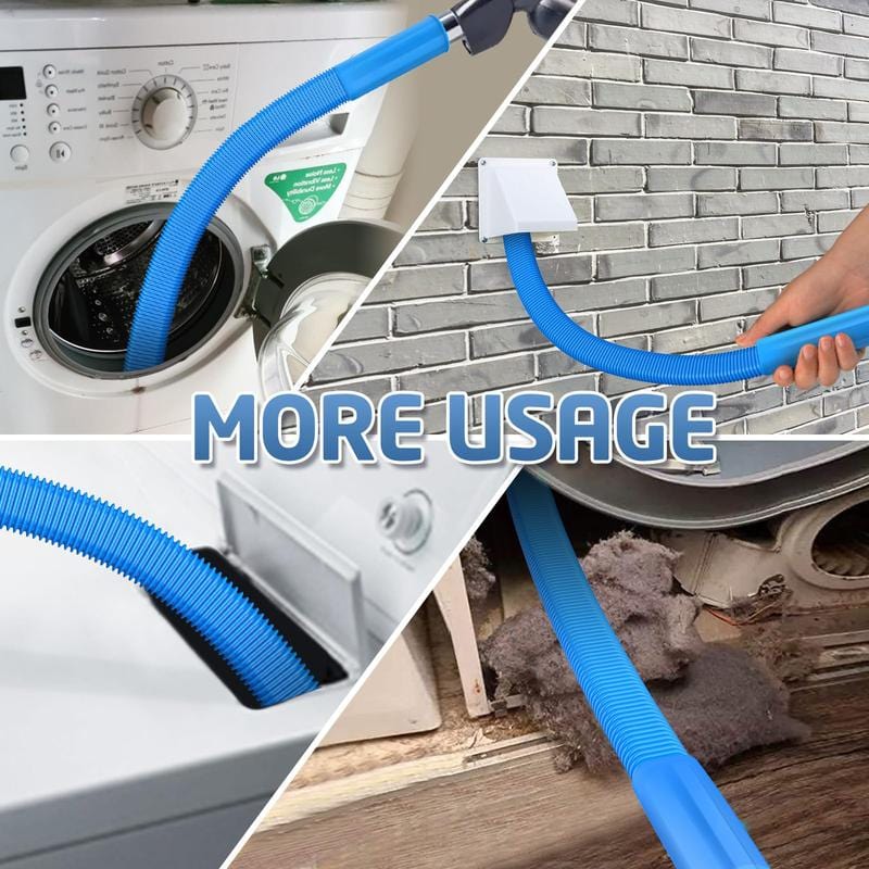 Cilifer® Dryer Vent Cleaner Kit Dryer Lint Vacuum Attachment with Stretch Universal Connector