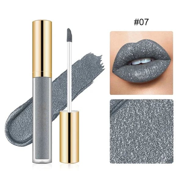 Luhaka®Metallic Liquid Diamond Glitter Lipstick