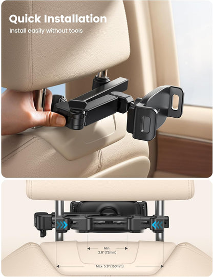 Cilifer® Car Headrest Tablet Holder