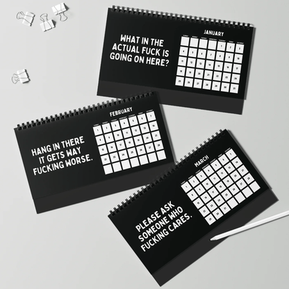 Cilifer®2026 Things I Want To Say At Work Desk Calendar