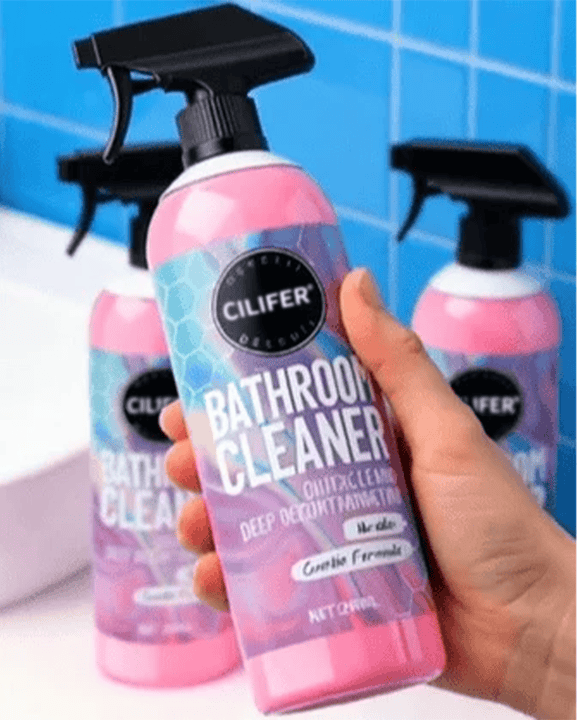 CILIFER® ✨ Bathroom Cleaner: Sparkle in Seconds. No Harsh Fumes