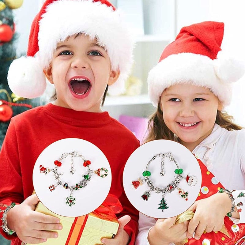 Cilifer®DIY 24 Days Christmas Countdown Calendar Bracelets Set