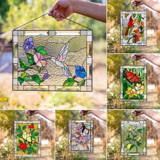 Cilifer®Cardinal Stained Window Panel