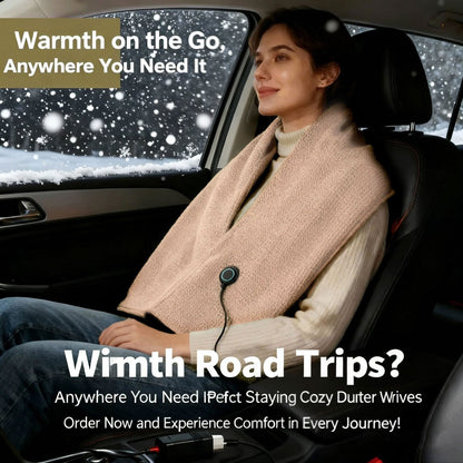Cilifer®Portable Heated Shawl – Stay Warm Anywhere. Anytime