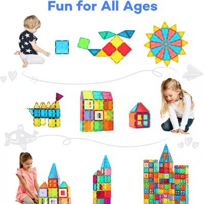 Cilifer® Children's Magnetic Building Blocks – STEM Educational Toys