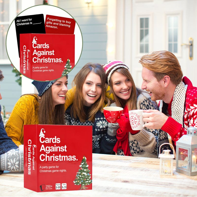 Cilifer®⏳LAST DAY SALE 50% OFF!!🏆Flash Sale⚡ 50K+ SOLD! Almost Gone-💥Cards Against Christmas - Game for Christmas Nights