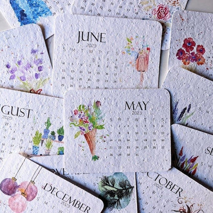 ✨New Arrivals🌱Eco-Friendly Plantable Love Seed Calendar 2026