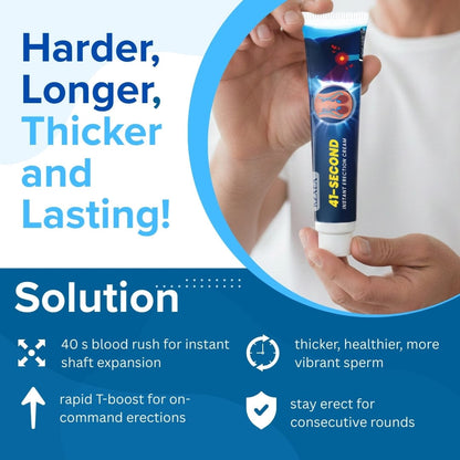 ❤️Limited Valentine's Day stock | Save 50% Today|  RZXEA™ 41-Second Instant Erection Cream (Copy)