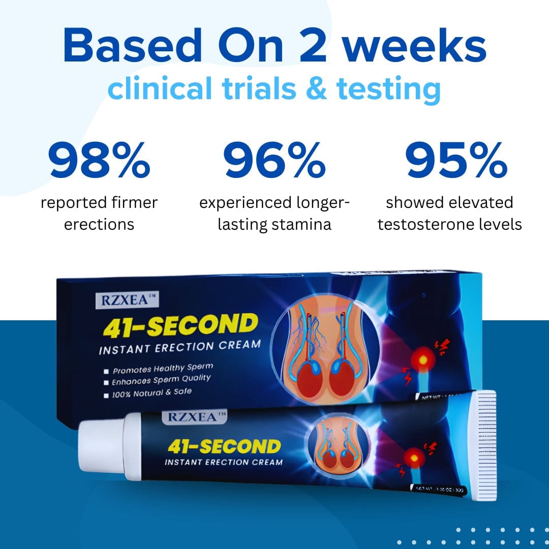 ❤️Limited Valentine's Day stock | Save 50% Today|  RZXEA™ 41-Second Instant Erection Cream (Copy)