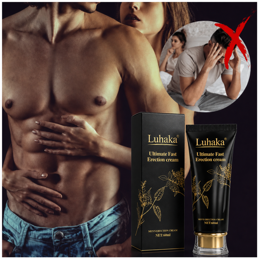 LUHAKA® Ultimate Fast Erection Cream (🍆 Enhanced Fullness & Size Appearance ⚡ Stronger, Firmer Erections 🩸 Supports Maximum Blood Flow & Expansion ⏱️ Improved Staying Power & Performance)