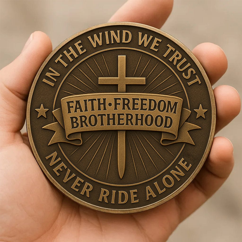 CZTICLE®🏍️Motorcycle Blessing Coin