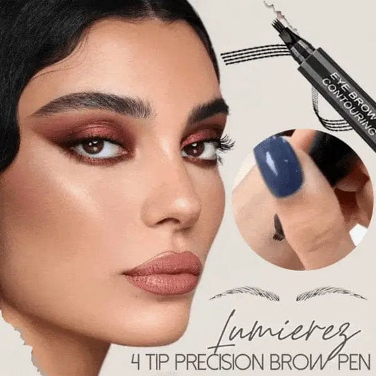 Four Tipped Precise Brow Pen