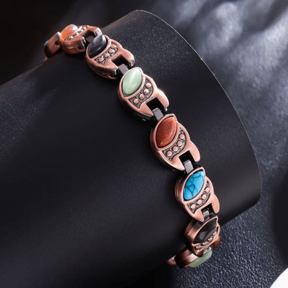 CZTICLE®🚀 Fresh Week Fresh Discounts 60% OFF- Pure Solid Copper Magnetic Bangle for Women