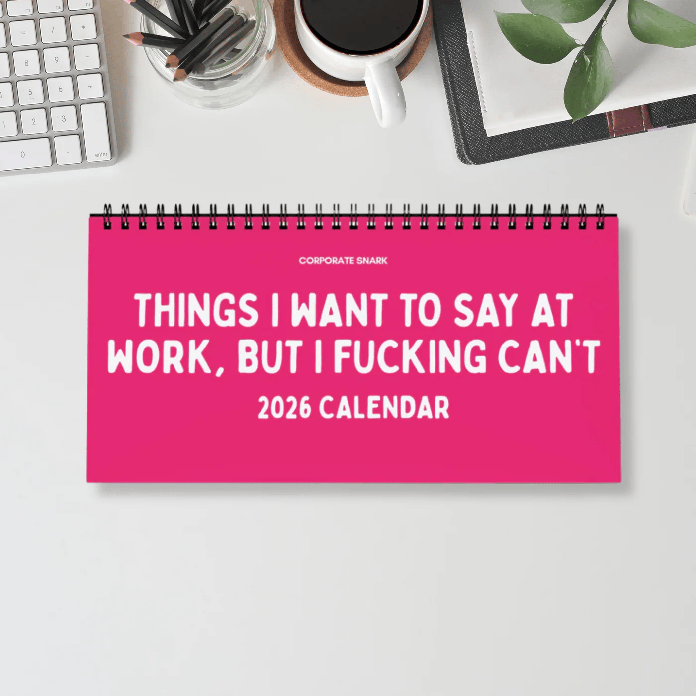 Cilifer®2026 Things I Want To Say At Work Desk Calendar