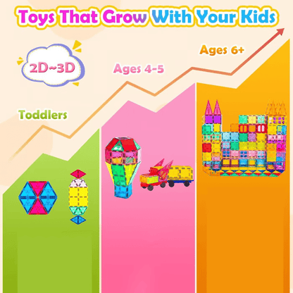 Cilifer® Children's Magnetic Building Blocks – STEM Educational Toys