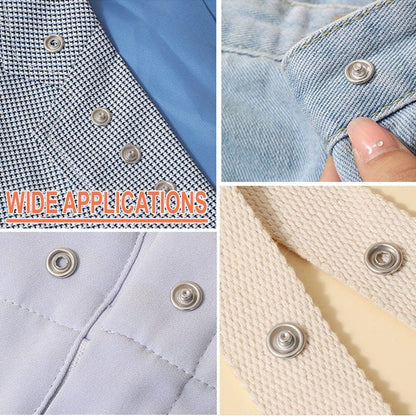 Cilifer®Metal Snap Buttons with Fastener Pliers Tool Kit