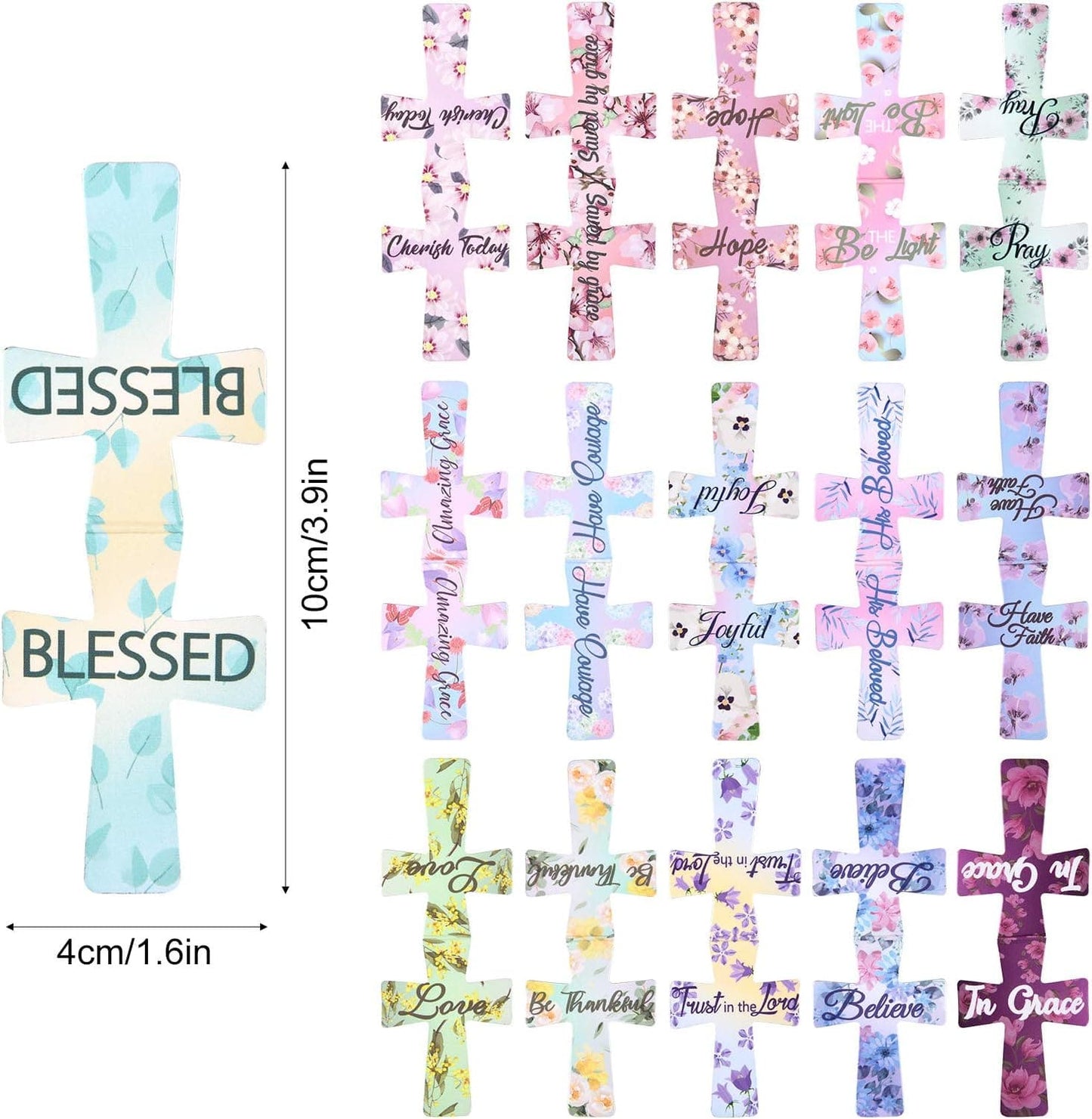 Cilifer® Magnetic Cross Bookmarks Gifts for Bible Study. Readers. Teachers. Students🌸✝️