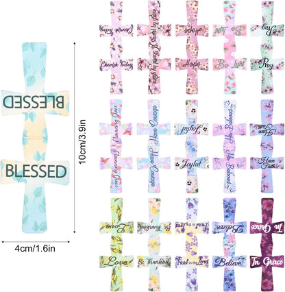 Cilifer® Magnetic Cross Bookmarks Gifts for Bible Study. Readers. Teachers. Students🌸✝️