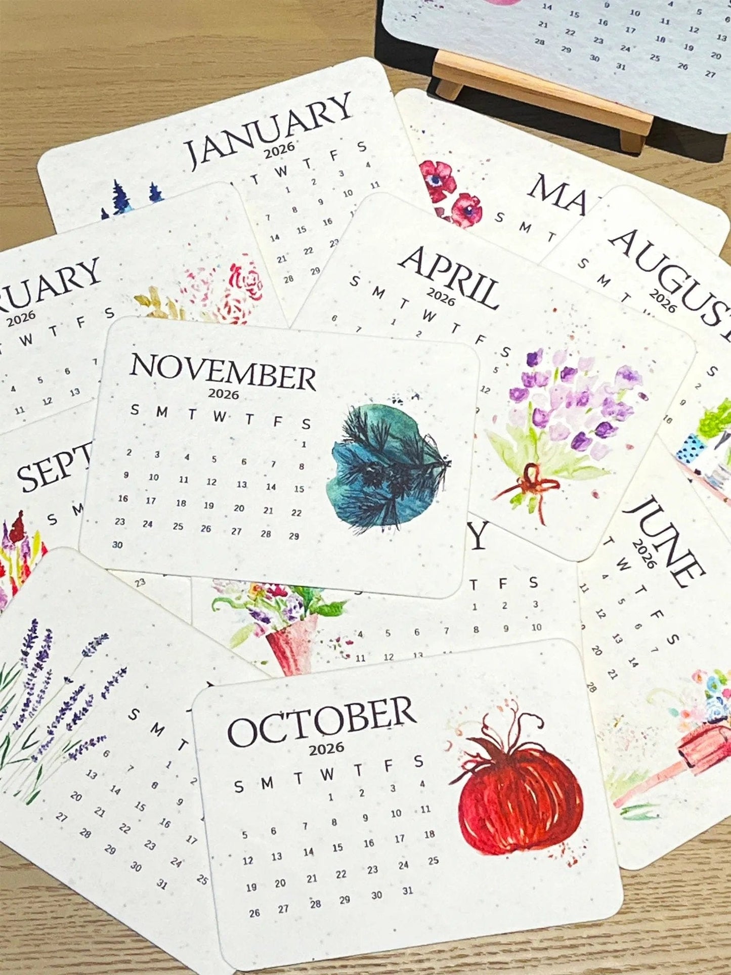 ✨New Arrivals🌱Eco-Friendly Plantable Love Seed Calendar 2026
