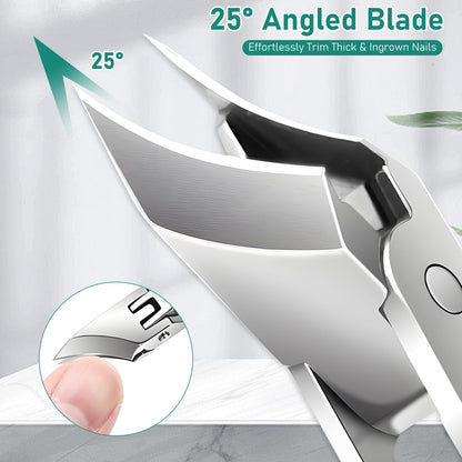 DAFEILA®🔥Eagle Beak Angled Nail Clippers 3-Piece Set